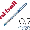 Roller uniball ocean care ecriture moyenne pointe 0,7mm encre liquide bleue