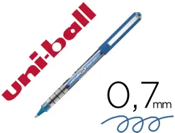 Roller uniball ocean care ecriture moyenne pointe 0,7mm encre liquide bleue