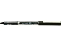 Roller uniball ub-150 eye écriture fine 0.3mm double niveau encre liquide visible régulateur débit coloris noir