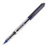 Roller uniball ub-150 eye écriture fine 0.3mm double niveau encre liquide visible régulateur débit coloris bleu