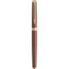 Roller waterman hemisphere metallic capuchon clip pointe fine encre noire coloris rouge cuivre coffret cadeau