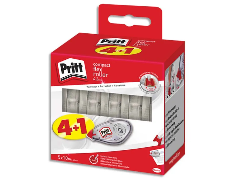 Rollers correction pritt compactflex frontal jetable lot 5