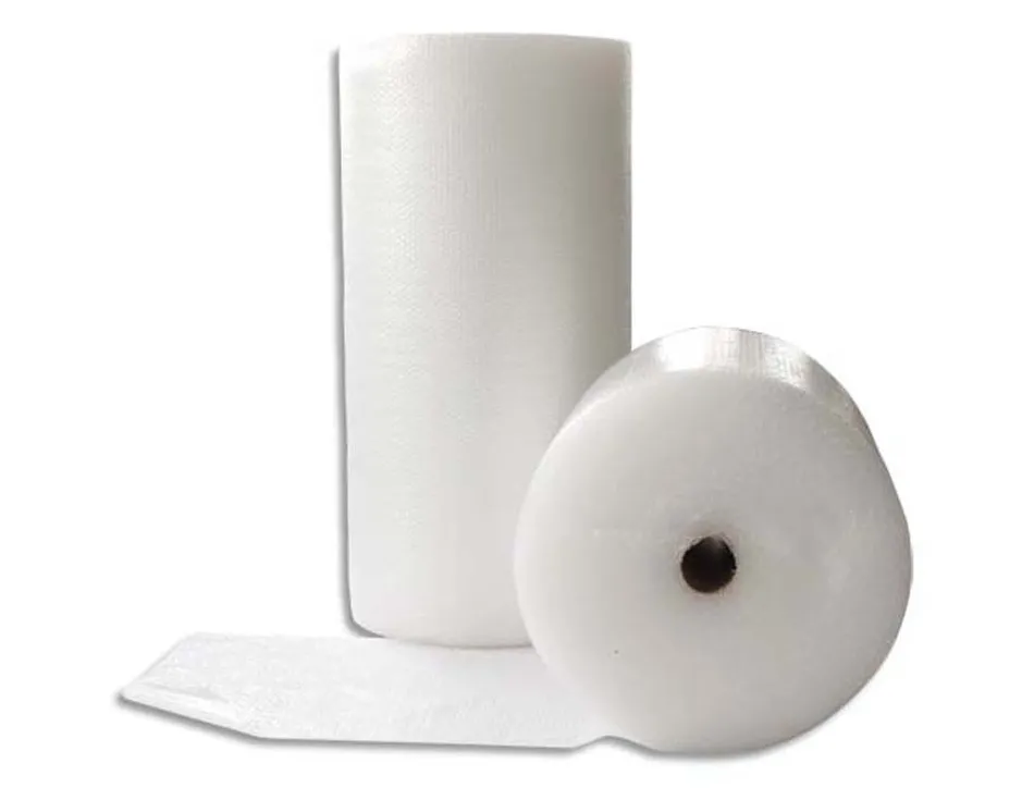 Rouleau de film a bulles jovipac eco+ bulle diam 10mm polyethylene 1m x100m resistant absorbe les coups