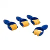 Rouleau de modelage ocolor plastique empreintes assorties lot de 4 rouleaux