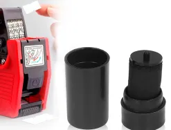 Rouleau encreur q-connect coloris noir 18mm