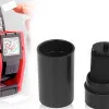 Rouleau encreur q-connect plastique largeur 20mm coloris noir