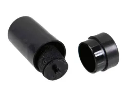 Rouleau encreur q-connect plastique largeur 20mm coloris noir