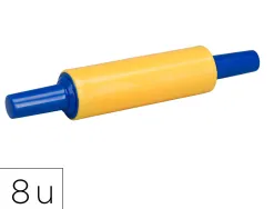 Rouleau modelage o'color lisse 22cm lot 8 unites