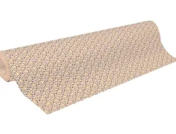 Rouleau papier cadeau kraft aux motifs clairefontaine p pins fluos 50m x 0,70m 70g.