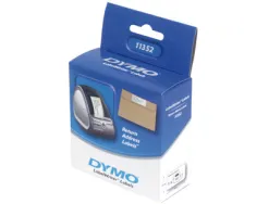 Rouleau étiquettes dymo label writer 36x89mm 260 étiquettes support plastique