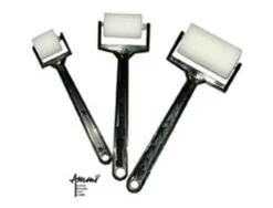 Rouleaux a peindre manche plastique lot de 3
