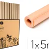 Rouleaux kraft veritable brun 1x5 m recycle 100%