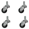 Roulette pour support sac poubelle ss 800 diametre 2,5cm lot 4 unites