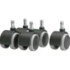 Roulettes pour sol dur diametre 50 mm jeu de 5 ref 338982