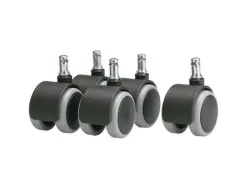 Roulettes pour sol dur diametre 50 mm jeu de 5 ref 338982