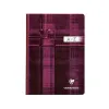 Répertoire clairefontaine brochure souple papier vélin velouté couverture lavable a5 148x210mm 192 pages 90g 5x5mm