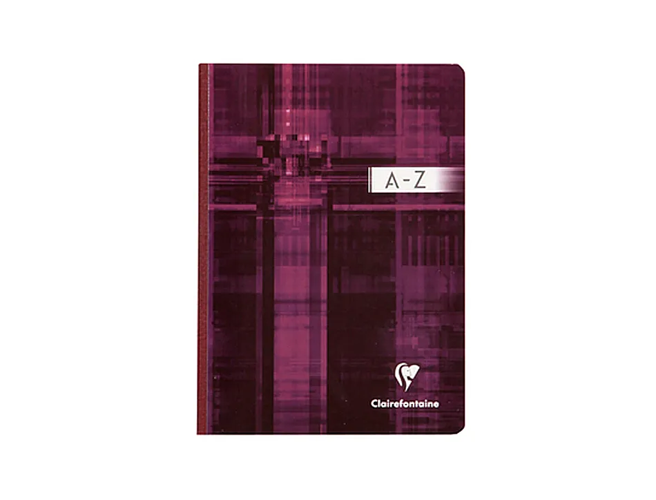 Répertoire clairefontaine brochure souple papier vélin velouté couverture lavable a5 148x210mm 192 pages 90g 5x5mm