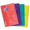 Répertoire oxford openflex agrafé couverture polypropylène 90x140mm 96 pages 90g 5x5mm