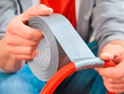 Ruban adhesif americain q-connect super resistant impermeable repare protege colle multi-usage 170 microns 48mmx25m