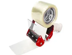 Ruban adhesif arme q-connect impermeable fils polyester pour renforcer emballages produits tres lourds 50mmx50m