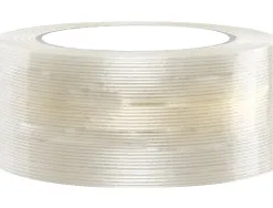 Ruban adhesif arme q-connect impermeable fils polyester pour renforcer emballages produits tres lourds 50mmx50m