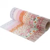 Ruban adhesif innspiro fantaisie decor floral 15mmx10m lot de 10 unites