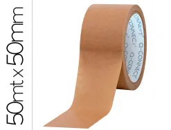 Ruban adhesif q-connect pour emballage kraft 50mx50mm