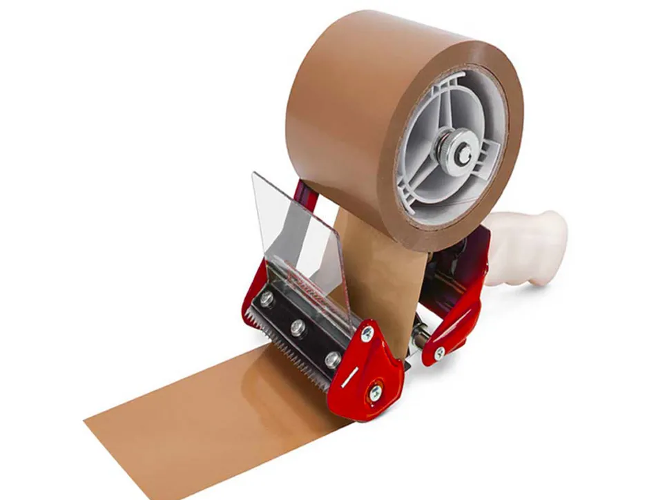 Ruban adhesif q-connect polypropylene 60 microns sans solvant recyclable silencieux 50mmx66m coloris havane