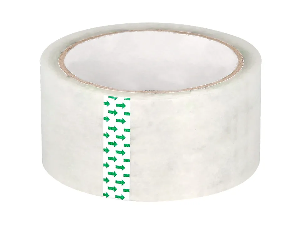 Ruban adhesif q-connect polypropylene transparent pour emballage 132mx50mm