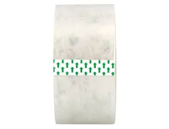 Ruban adhesif q-connect polypropylene transparent pour emballage 132mx50mm