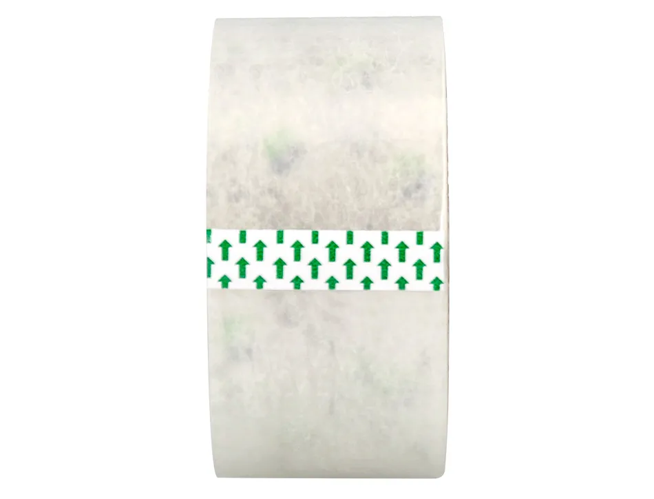 Ruban adhesif q-connect polypropylene transparent pour emballage 132mx50mm