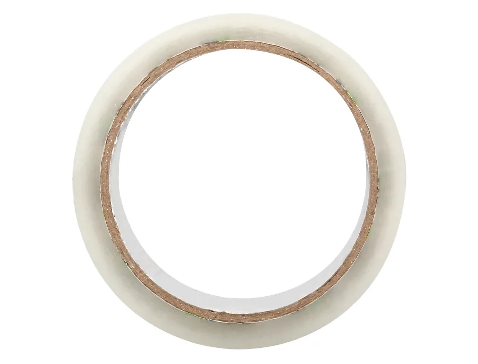 Ruban adhesif q-connect polypropylene transparent pour emballage 132mx50mm
