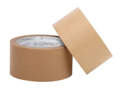 Ruban adhesif q-connect pour emballage kraft renforce 50mx50mm