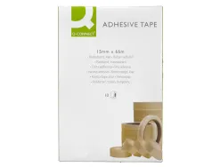 Ruban adhesif q-connect transparent 66mx15mm