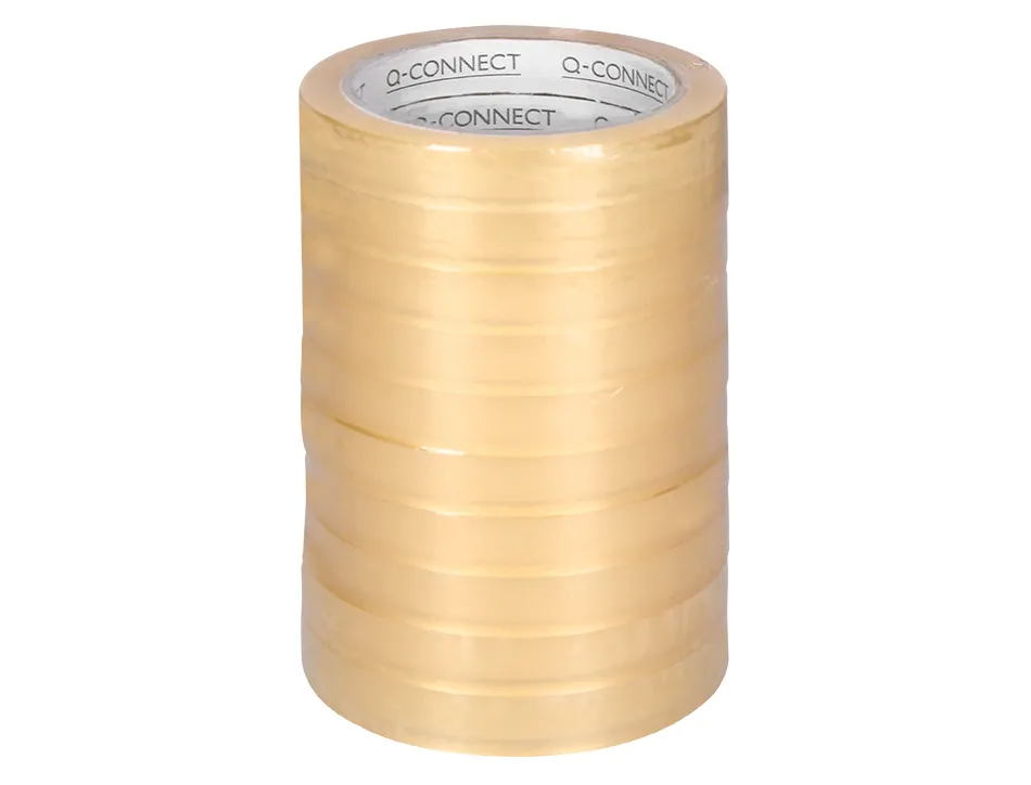 Ruban adhesif q-connect transparent 66mx15mm