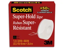 Ruban adhesif scotch super hold 1 rouleau 19mm x 25,4m