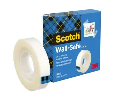 Ruban adhesif scotch wall-safe 19mmx20,3m transparent