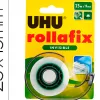 Ruban adhesif uhu rollafix invisible avec devidoir 25mx19mm