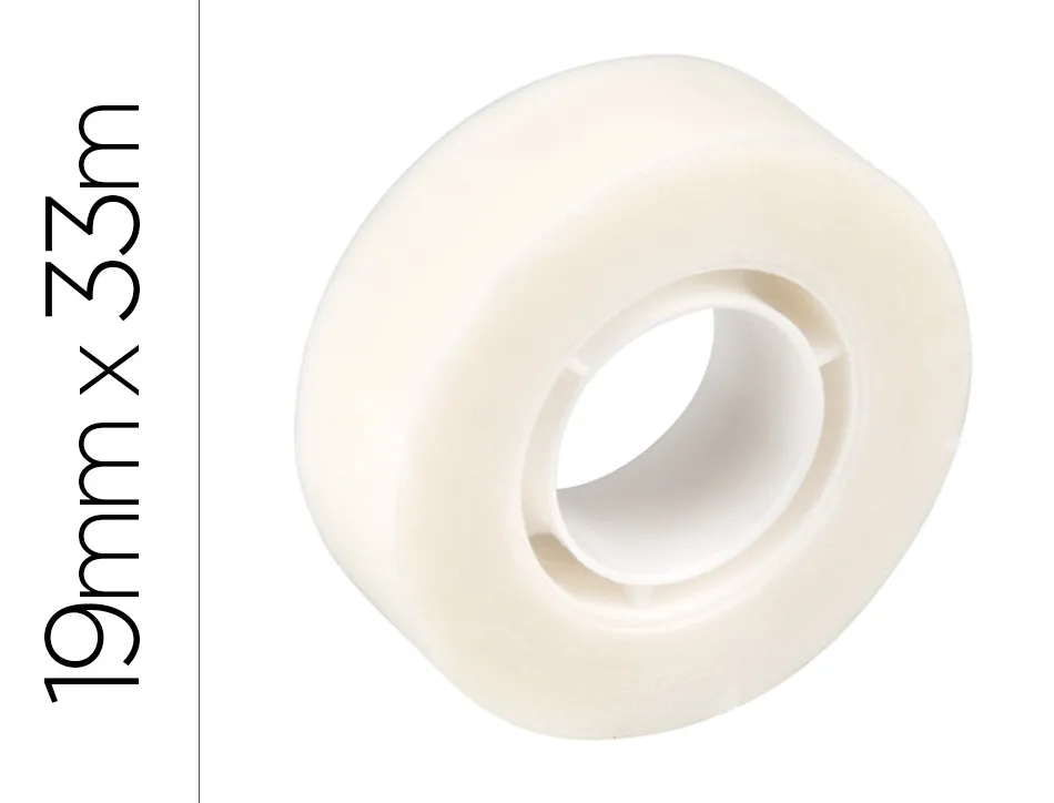 Ruban adhésif esselte invisible 19mmx33m sachet vrac