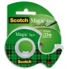 Ruban adhésif invisible scotch magic 810 permet écrire carte photocopie 19mmx7.5m dévidoir