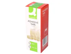 Ruban adhésif q-connect économique résistant transparent 19mmx33m