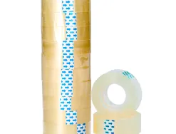 Ruban adhésif q-connect économique résistant transparent 12mmx33m