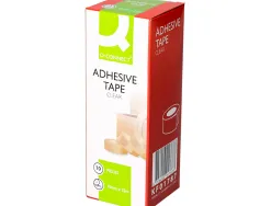 Ruban adhésif q-connect économique résistant transparent 15mmx33m