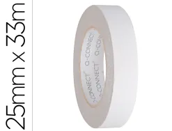 Ruban adhésif q-connect double face multiples fixations différents types surfaces 25mmx33m