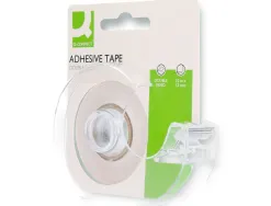 Ruban adhésif q-connect double face 10mx12mm avec dévidoir