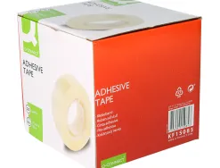 Ruban adhésif q-connect 33mx19mm sachet cellophane