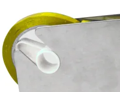 Ruban adhésif q-connect scelleuse sac 9mmx66m coloris jaune