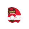 Ruban adhésif scotch crystal transparent dévidoir carte 19mmx7.5m