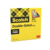 Ruban adhésif scotch double face 665 sans intercalaire 12mmx33m