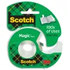 Ruban adhésif scotch magic 810 permet écrire invisible 19mmx33m boîte individuelle
